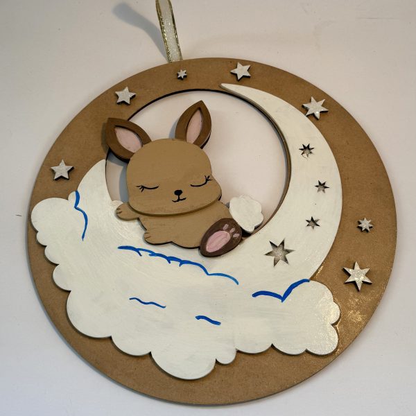 Rabbit Baby Wreath
